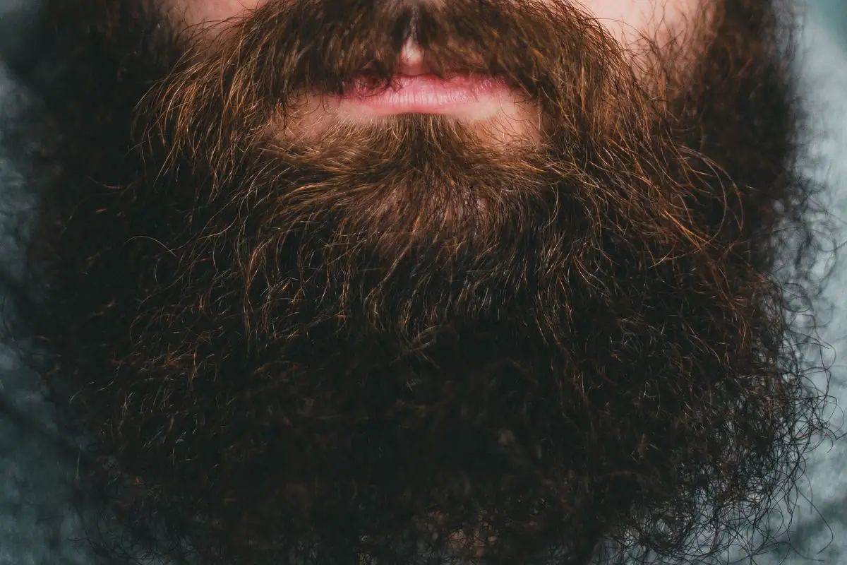 Wavy beard