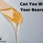 Can you wax your beard? Beard wax dripping from applicator stick