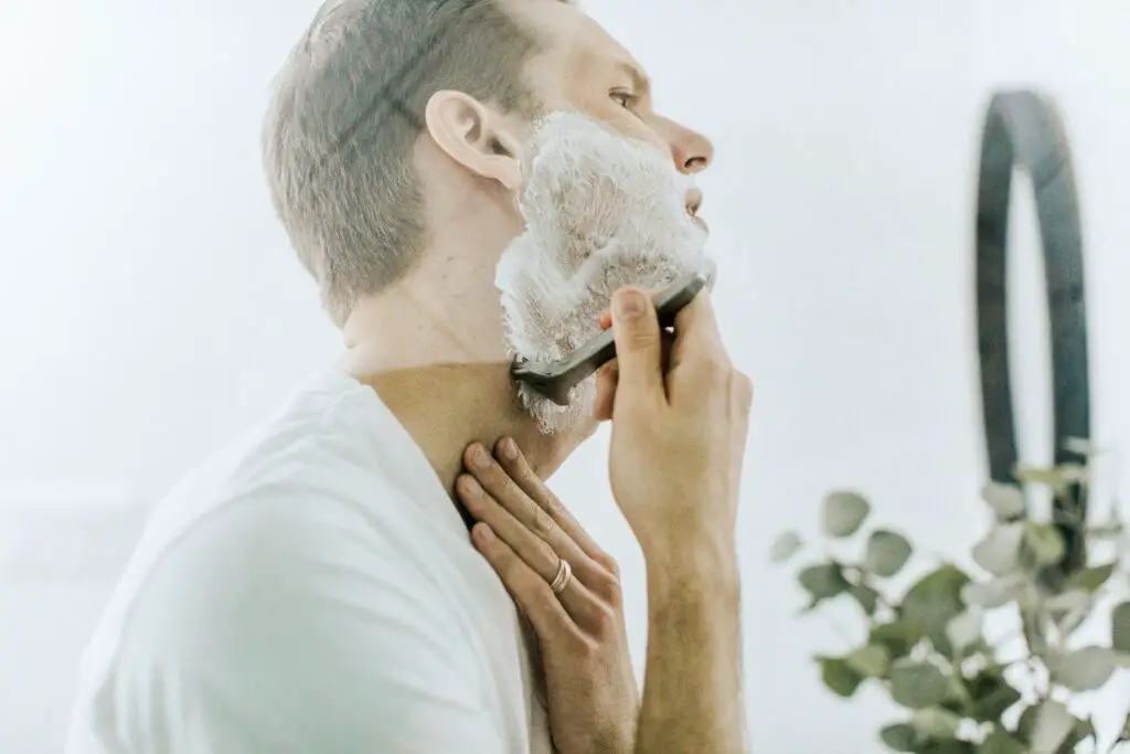 How much shaving cream should you use?