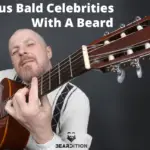 famous bald celebrities with a beard