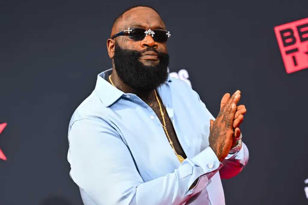 Rick Ross - Famous Bald Celebrities With A Beard